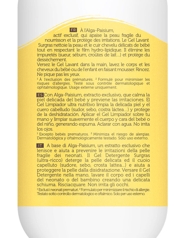 LABORATOIRES DE BIARRITZ 200 ml organic Rich cleansing gel-3