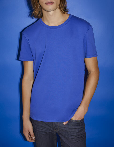 Men’s electric blue DRY FAST T-shirt