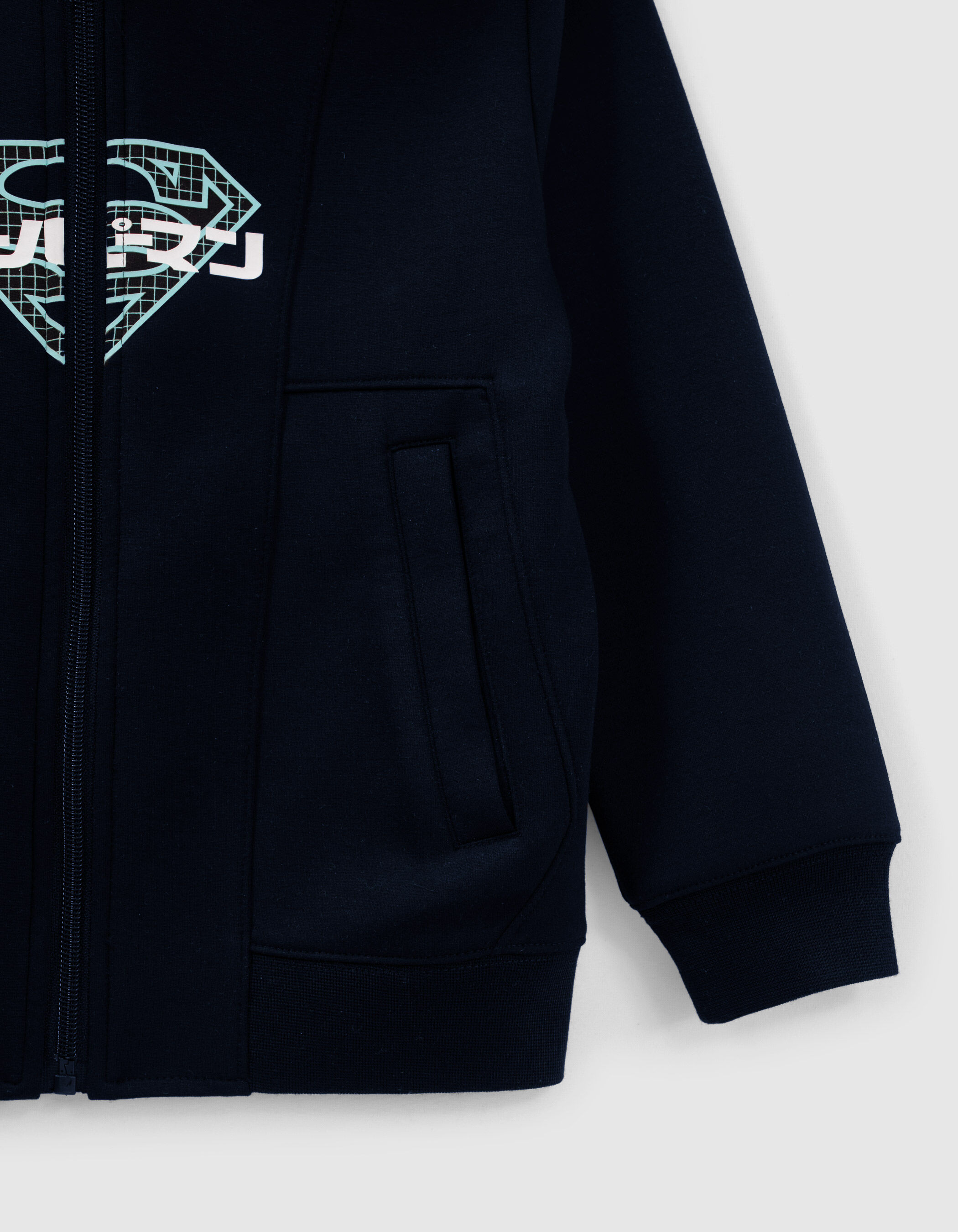 Superman cardigan top