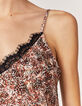 Caraco kant vlinderprint gerecycleerd dames-4