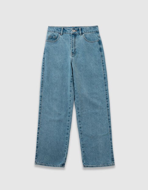 Straight blue jeans for girl - IKKS