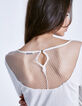Women's ivory T-shirt-1