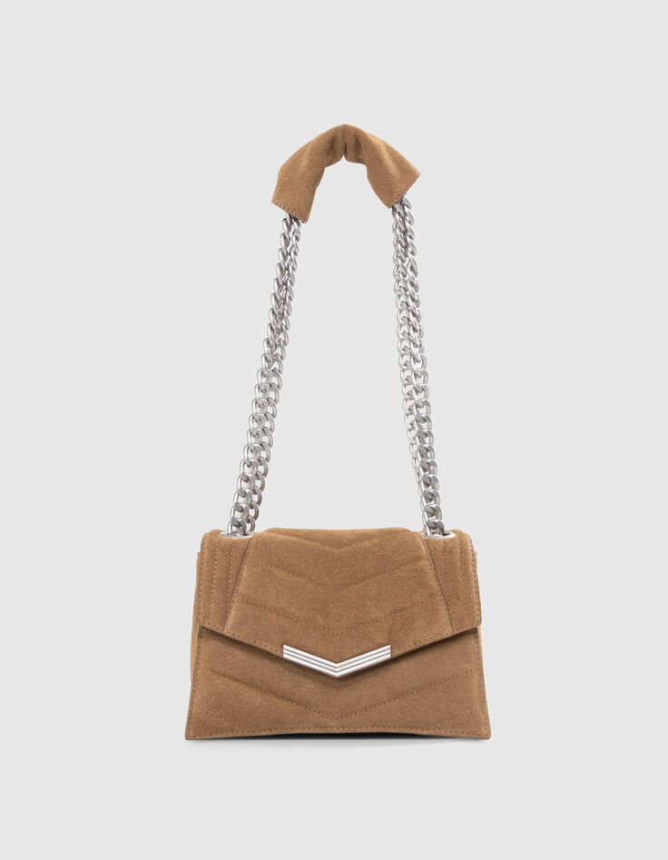 Sac THE 1. SEASONALS sable cuir matelassé Taille S Femme-5 Sac THE 1. SEASONALS sable cuir matelassé Taille S Femme-5
