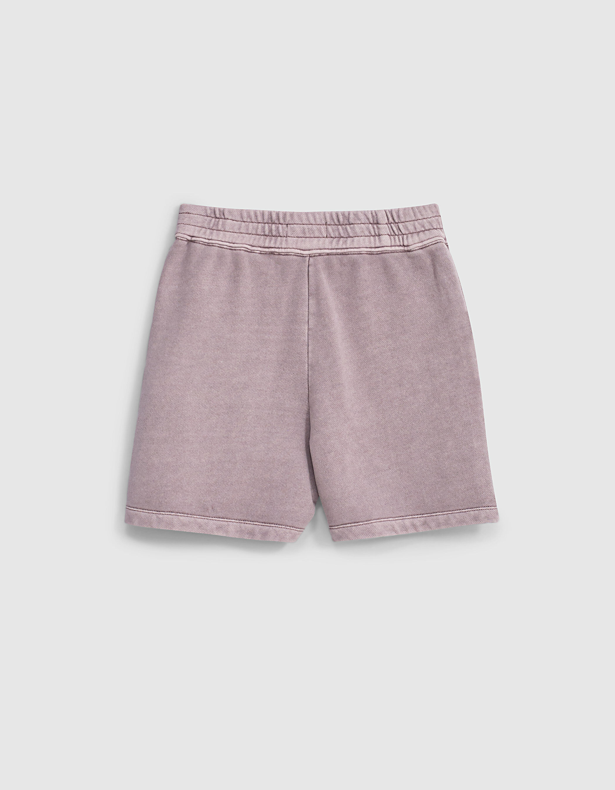 Lichtpaarse lange short sweatstof meisjes