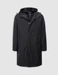 Parka noire parementure amovible Homme-7