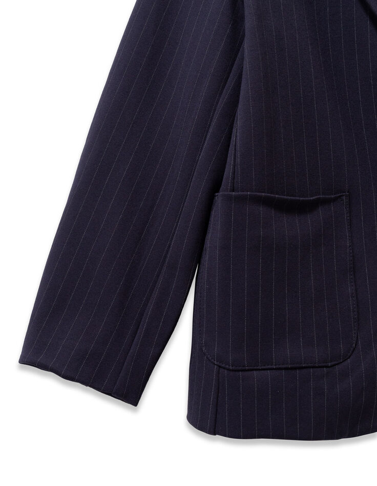 Marine blazer met pinstripes jongens-4 Marine blazer met pinstripes jongens-4