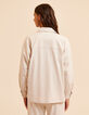 Veste &eacute;crue esprit surchemise I.Code-4