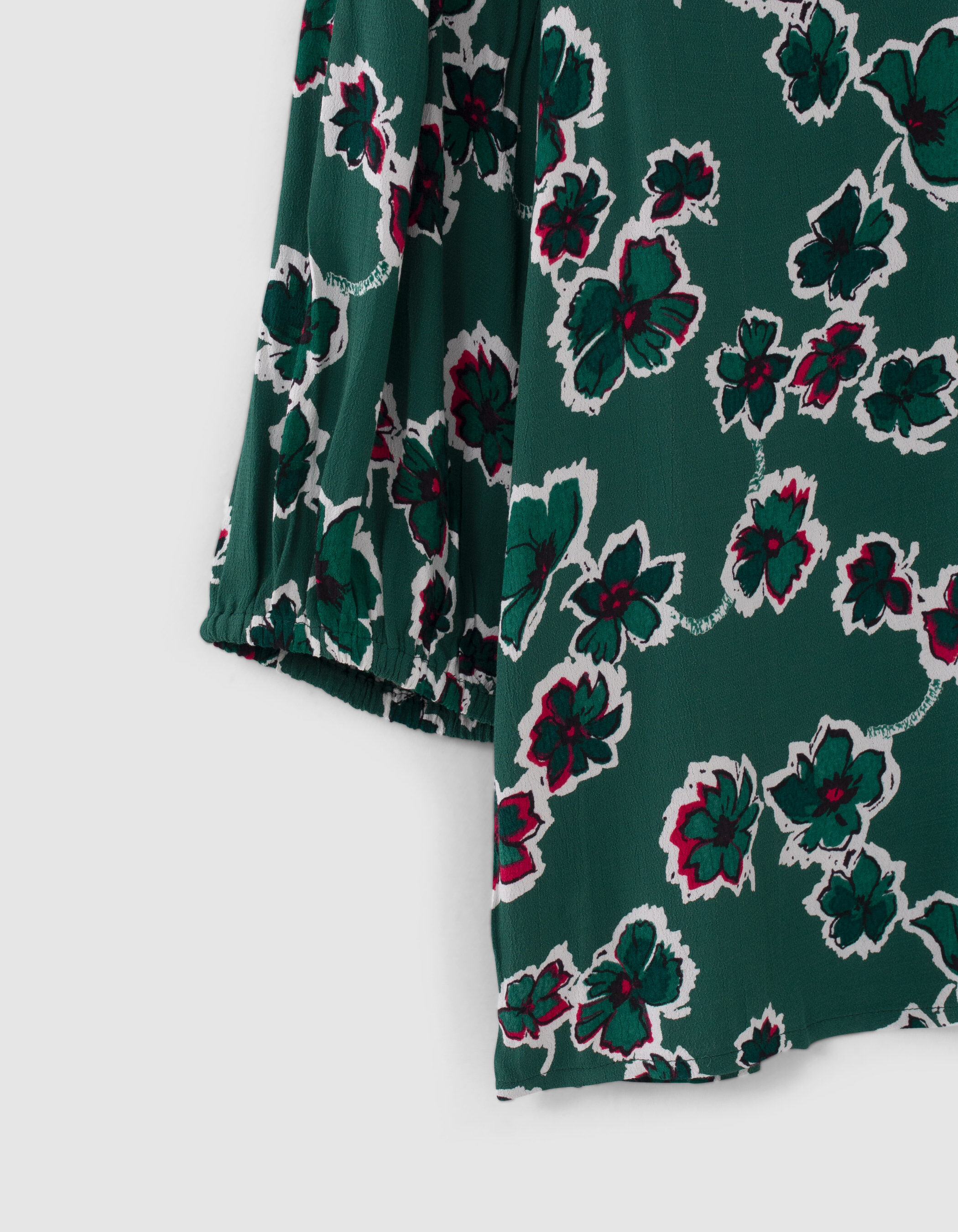 Zara shop blouse verte
