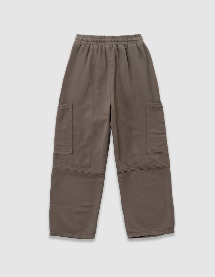 Pantalon barrel kaki esprit battle gar&ccedil;on-3
