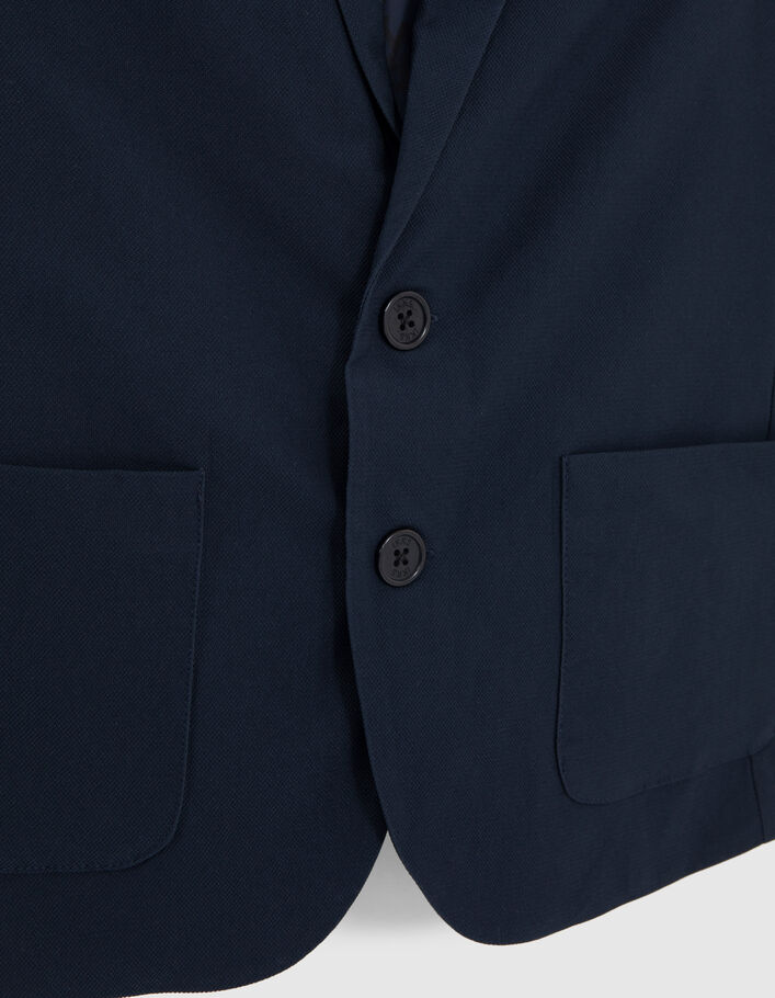 Boys' navy lightweight suit jacket - IKKS