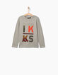 Boys’ patches T-shirt-2