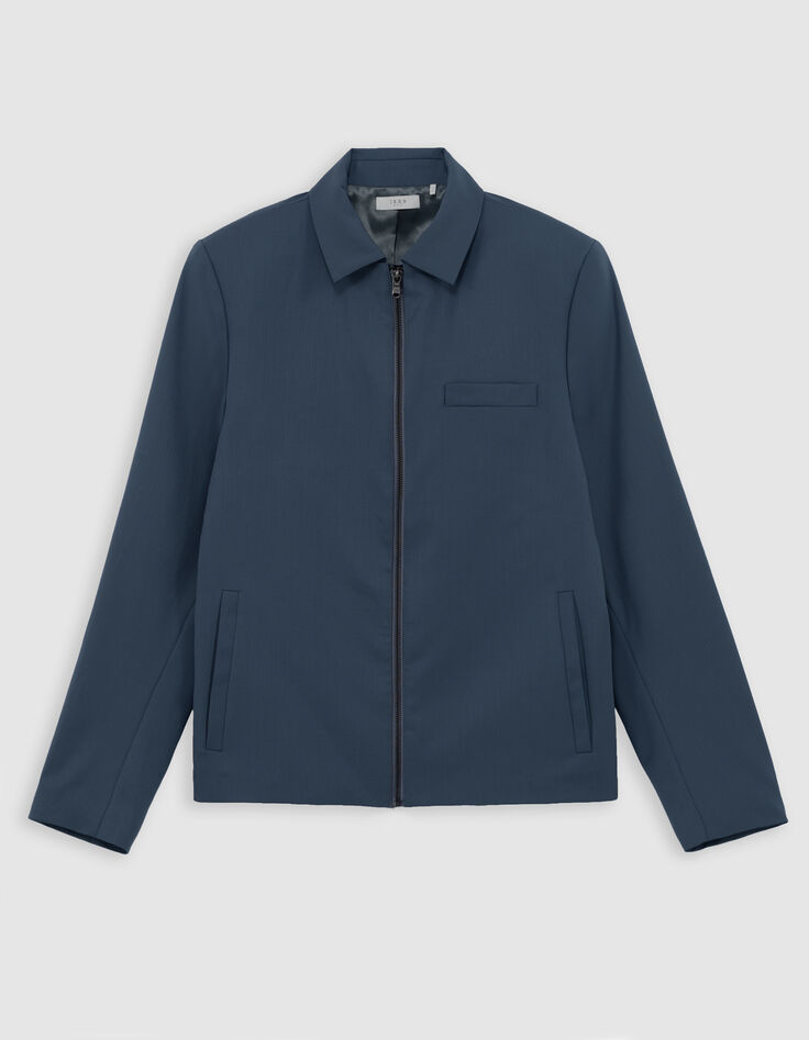 Men’s ink zip-up TRAVEL SUIT jacket-8