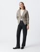 Cardigan sésame tricot Femme-2
