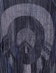 Men's navy graphic scarf-3
