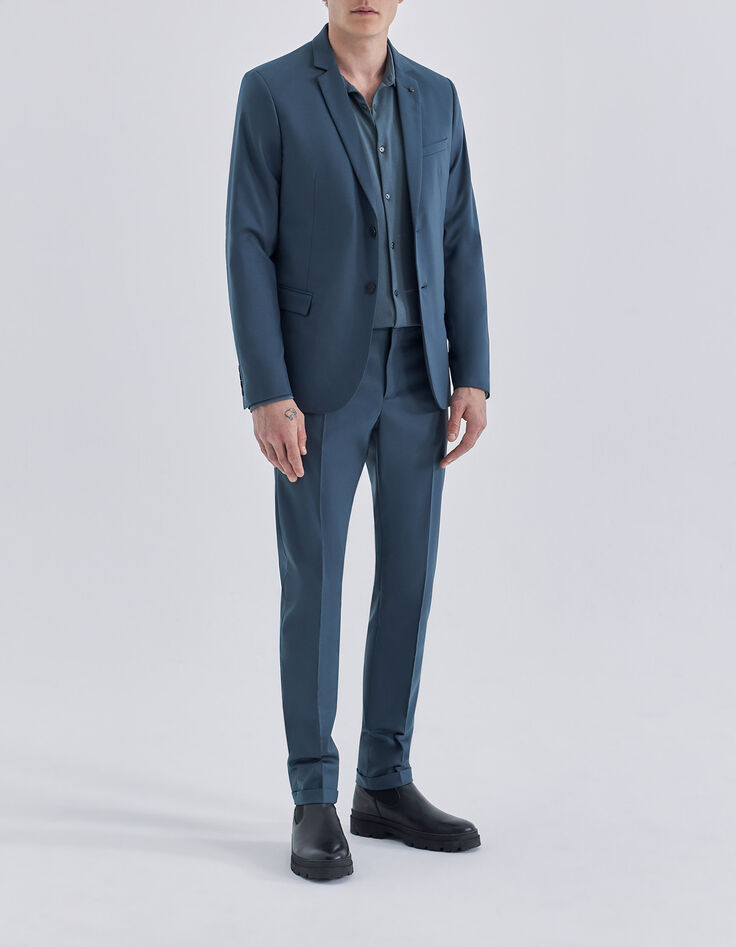 Men’s steel twill TRAVEL SUIT suit trousers-11