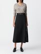 Sesam-Strickpullover Leopardenmuster Mikro-Nieten Damen-1