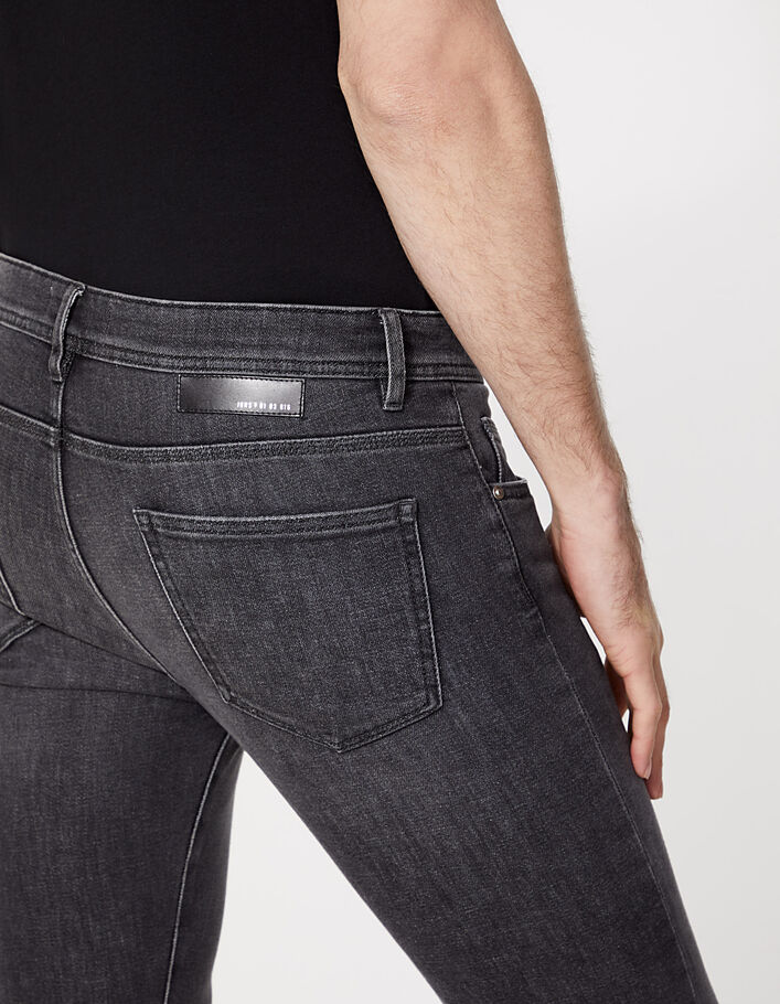 Men’s anthracite Casa IKKS BETTER SKINNY jeans - IKKS