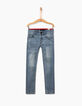 Vaquero slim stone blue niño-2
