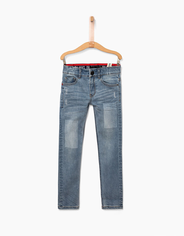Vaquero slim stone blue niño-2