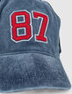 Casquette navy brodée 87 garçon-4