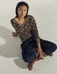 Jersey punto alpaca leopardo estrellas mujer-4