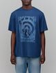 T-shirt cobalt visuel graphique Homme-1