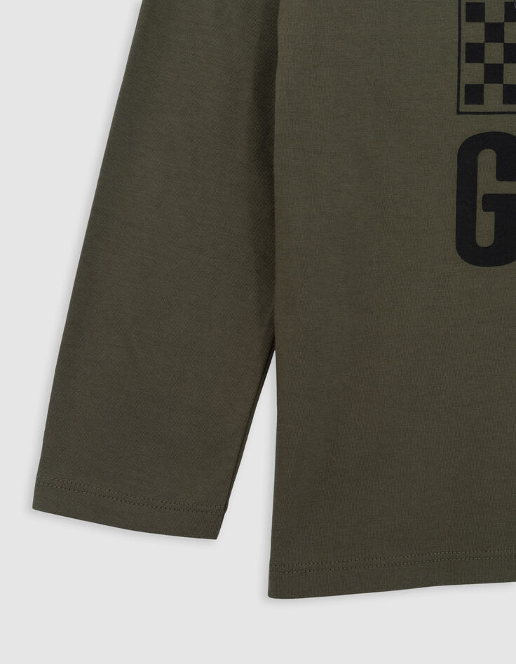 Boy's Gru MINIONS khaki organic cotton visual T-shirt-5 Boy's Gru MINIONS khaki organic cotton visual T-shirt-5