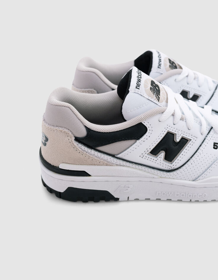 Zwart-witte NEW BALANCE 550 jongenssneakers-4
