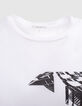 Tee-shirt blanc visuel ville Homme-4