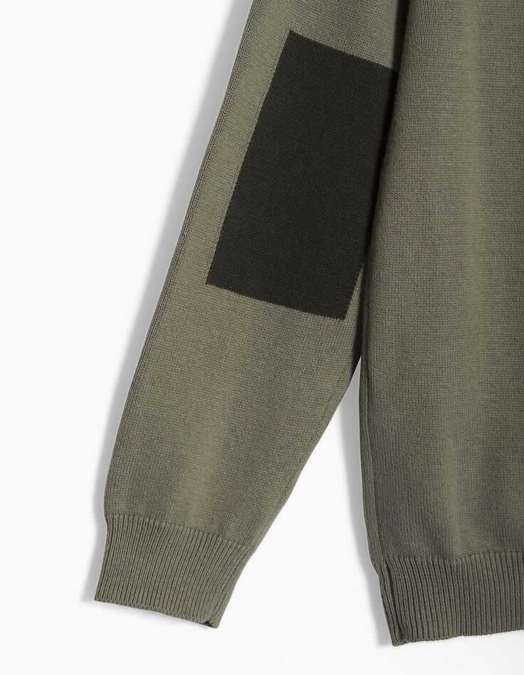 Pull kaki garçon-6