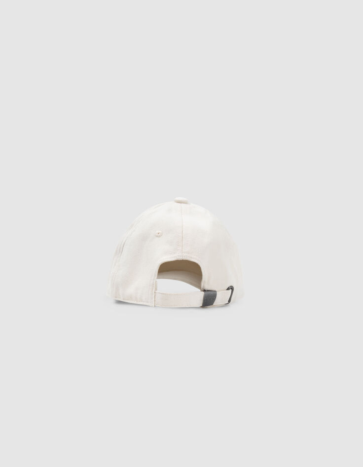 Casquette écrue message brodé Femme-3 Casquette écrue message brodé Femme-3