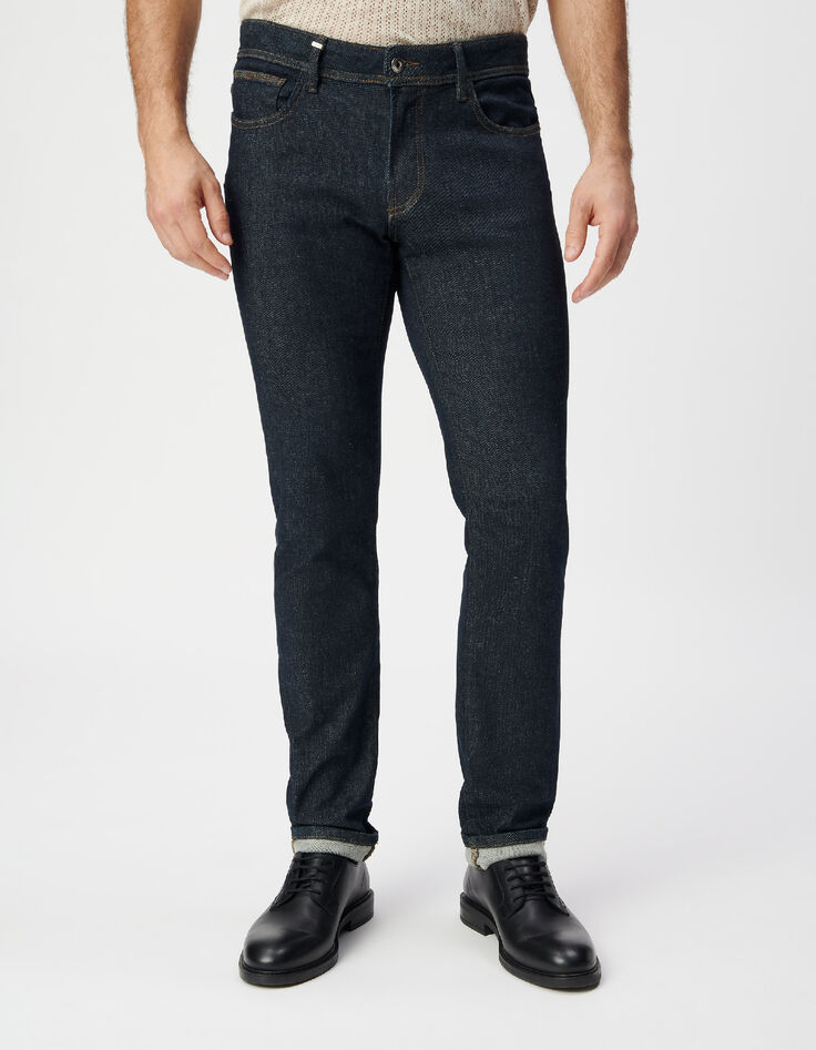 Vaquero SLIM azul oscuro brut POWER STRETCH Hombre-2