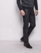 Men's slim coated jeans-1