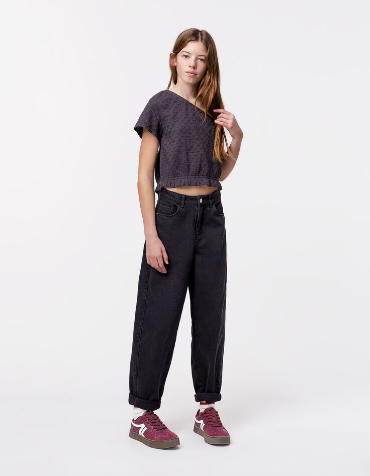 Jean BARREL noir Waterless fille-4