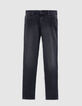 Jean SLIM antracite Homme-1