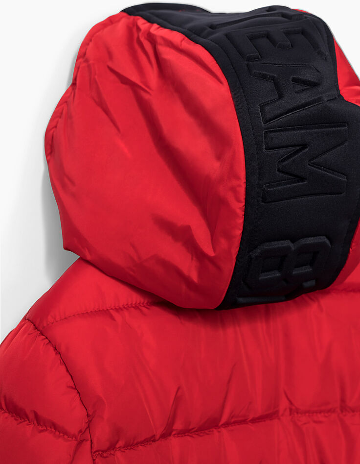 Rote Jungensteppjacke -7