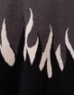 Boys’ grey flame motif jacquard knit sweater-9
