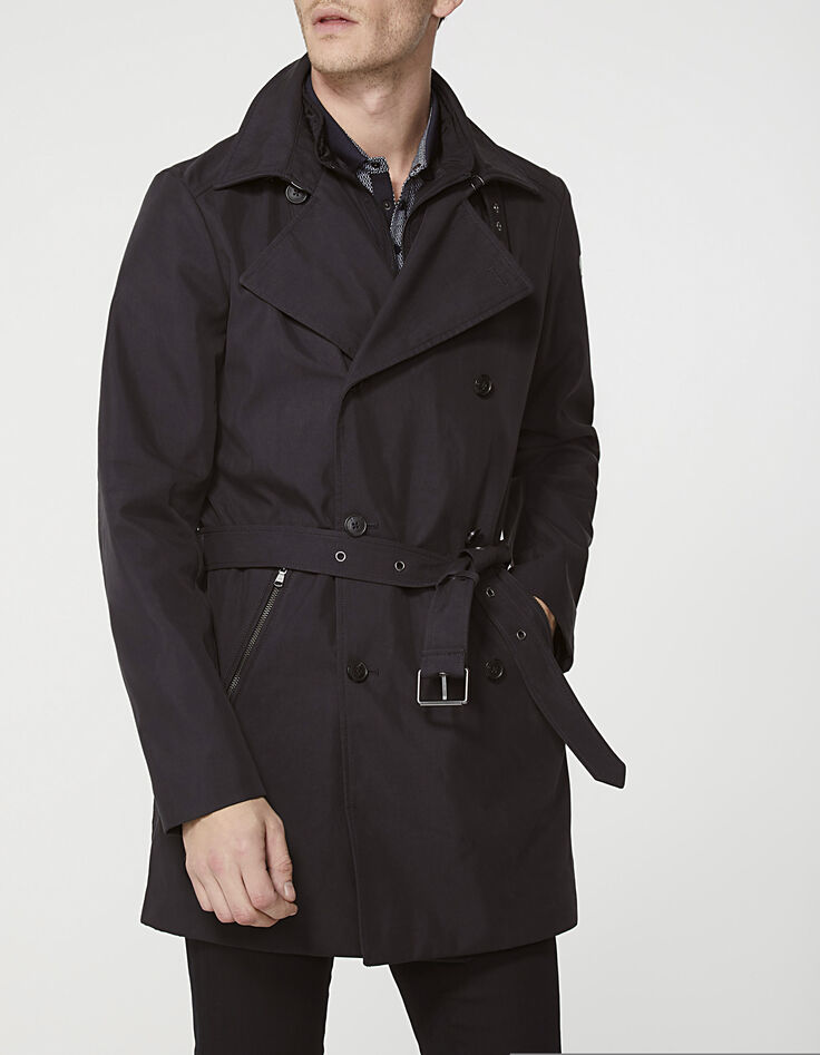 Trench marine homme-2