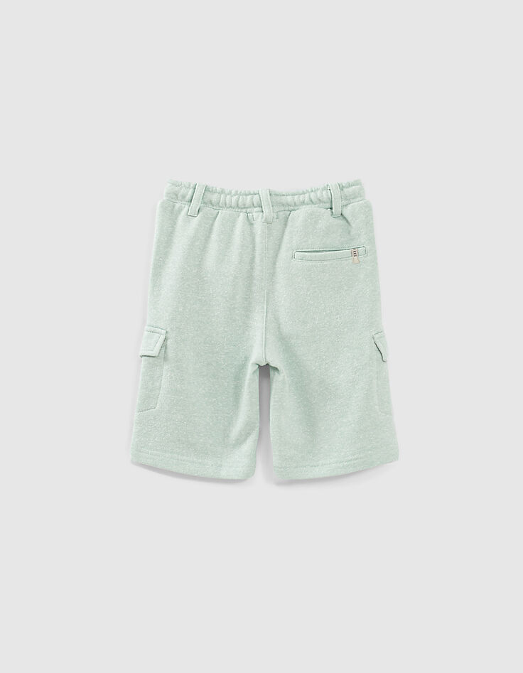 Aqua battle-bermuda in sweatstof jongens -3 Aqua battle-bermuda in sweatstof jongens -3