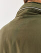 Men’s khaki multi-pocket safari jacket-4