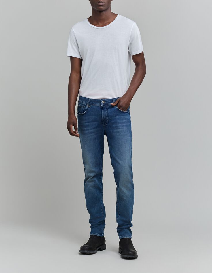 Jimmy Men's SLIM navy WATERLESS jeans-1