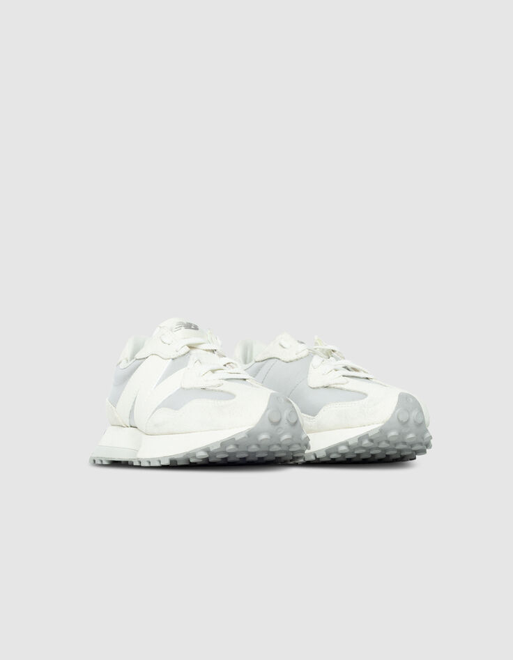 Women’s silver NEW BALANCE 327 trainers-4