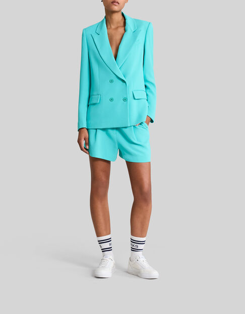 Americana azul celeste oversize mujer - IKKS