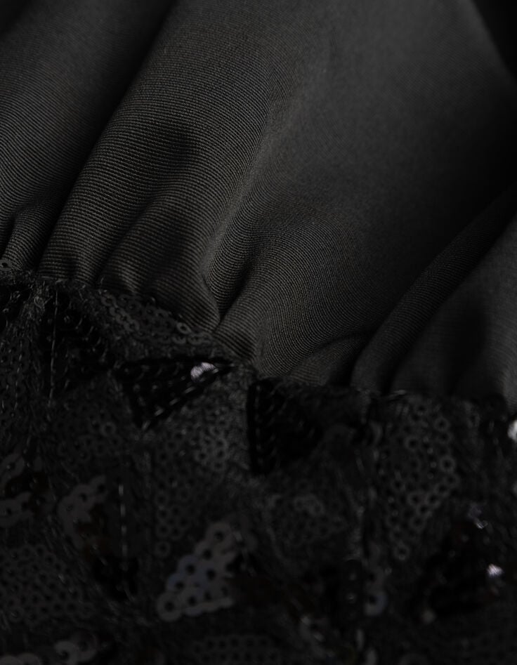 Vestido negro bordados lentejuelas gr&aacute;ficas mujer-7