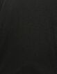 Camiseta manga larga negra algodón flameado hombre-7