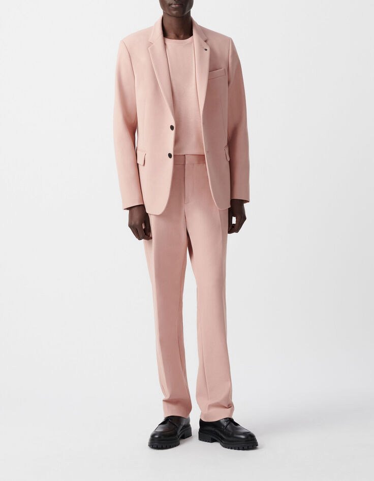 Men's rosewood suit jacket-6