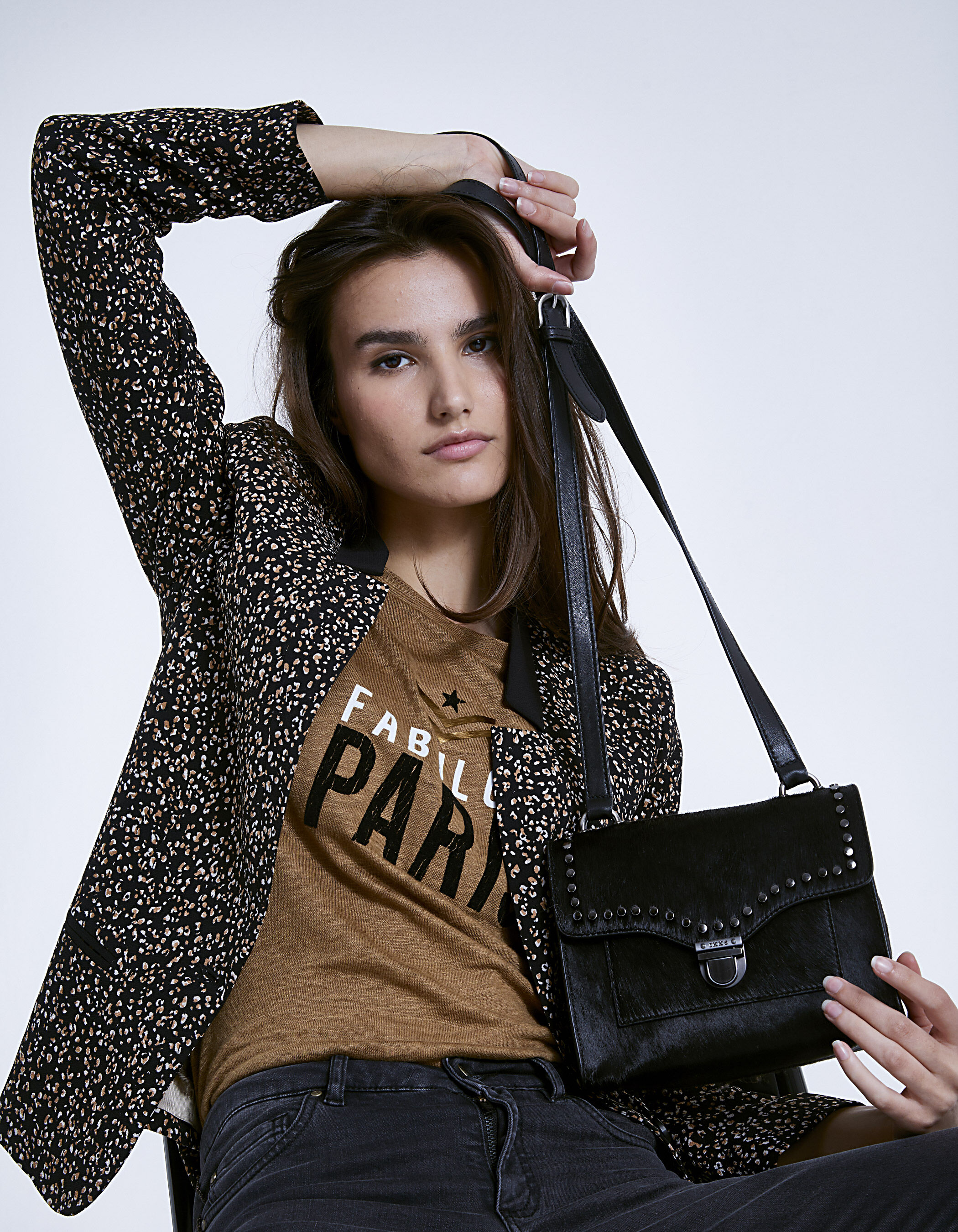 Women s Small Officer leather bag