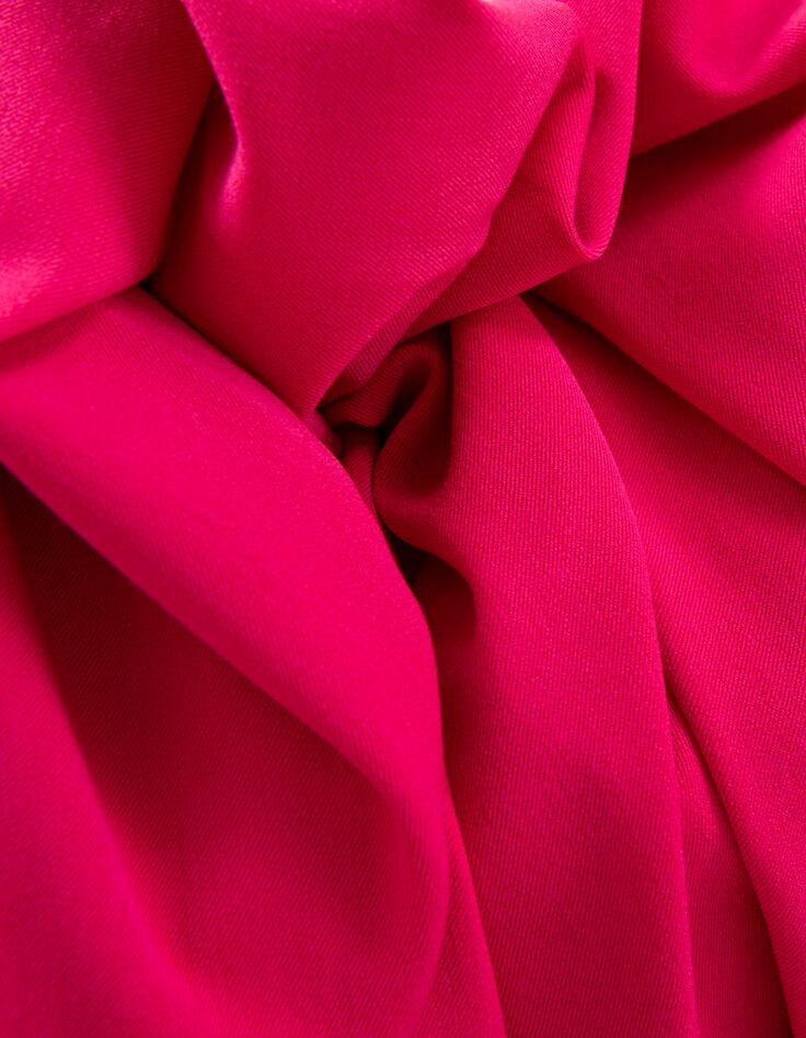 Pantalon tailleur fuchsia Femme-8