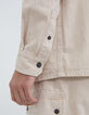 Camisa Terra® Denim caqui claro hombre-5
