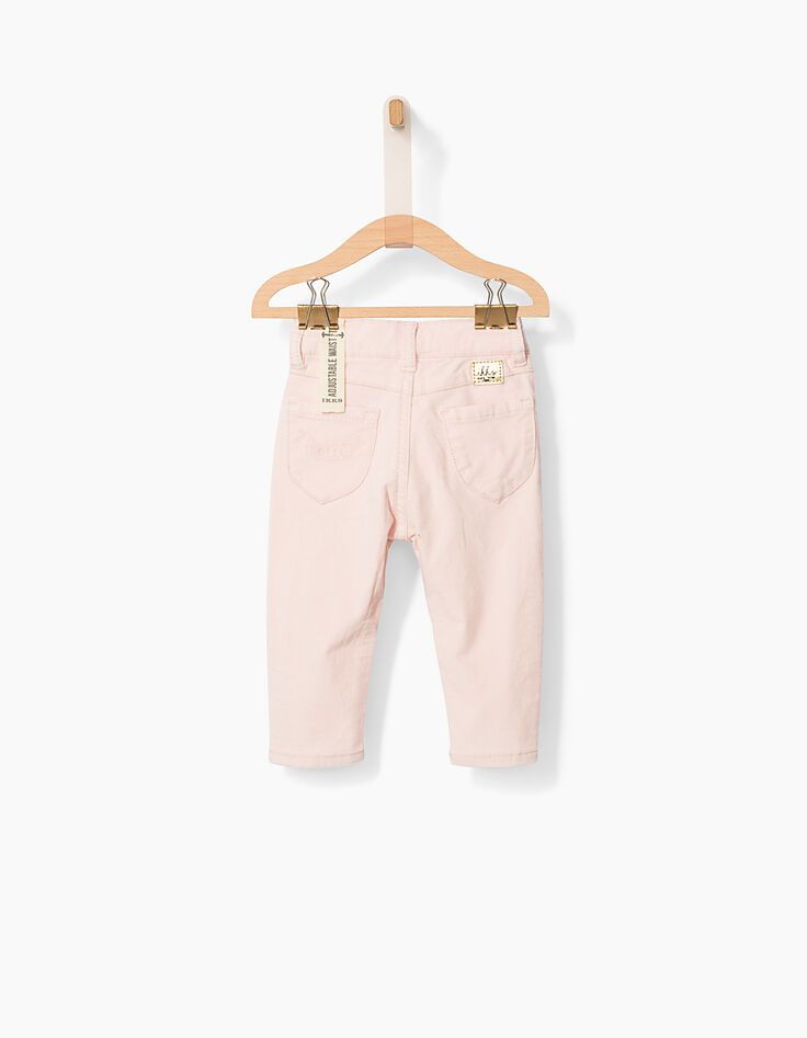 Pantalón rosa bebé niña-2 Pantalón rosa bebé niña-2